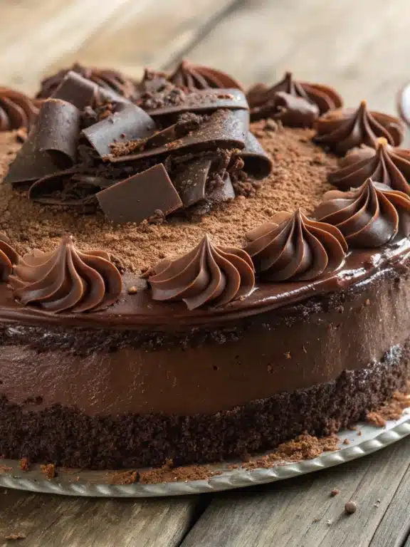 Recette de gateau au chocolat sans allergène