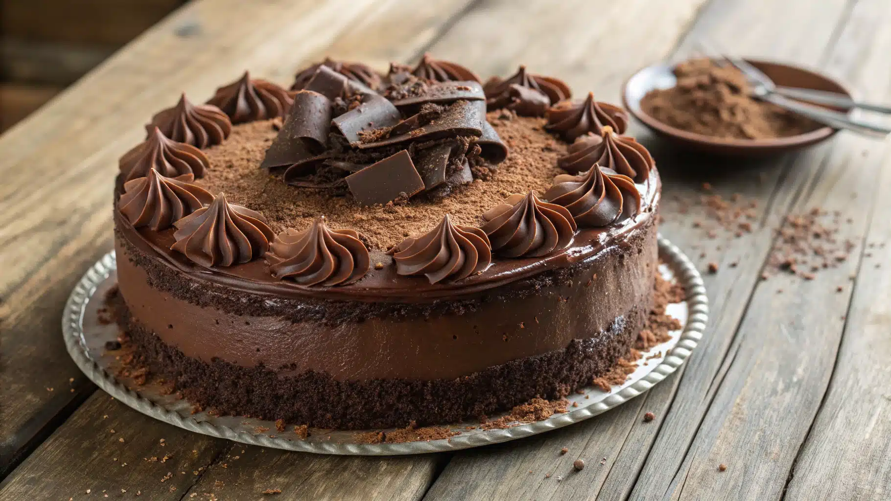 Recette de gateau au chocolat sans allergène
